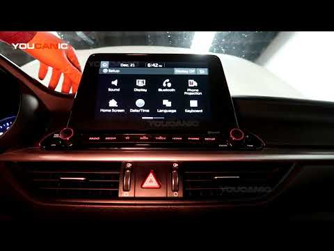 2019-Present Kia Forte – How to Set the Time on Vehicle’s Car Stereo