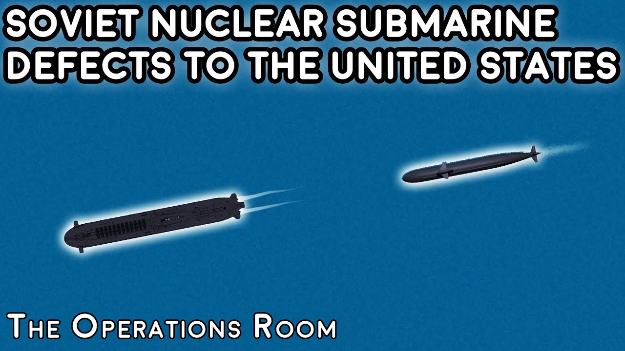 Soviet Nuclear Submarine Defects to the United States, 1984 - Animated