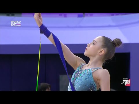 Stiliana NIKOLOVA (BUL) Ribbon Final 28,15 - WC Baku 2025