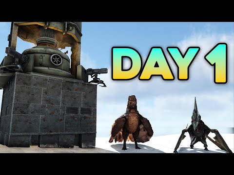 Claiming the ICEBERG on DAY 1 of MTS PALEO! - ARK: Survival Evolved