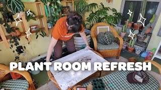 SUMMER PLANT ROOM CLEAN UP! 🧼🪴🫧
