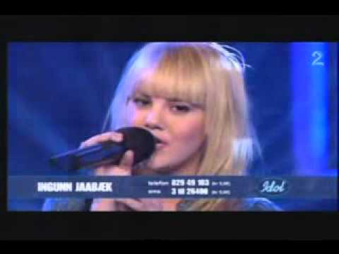 Ingunn Jaabæk - Because of You (Kelly Clarkson) Idol Norway 2007 - Semifinale