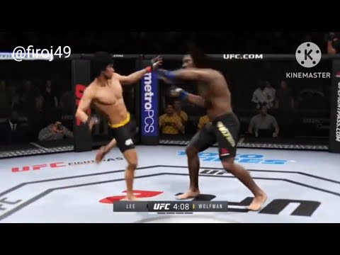 Hard fight 💥💥 | Bruce-Lee VS / Werewolf Wolfman | viral video | knockout fight |💥💥| ufc full fight |