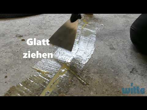 2 K - Harz für Estriche. Risse. Fugen. I WITTE