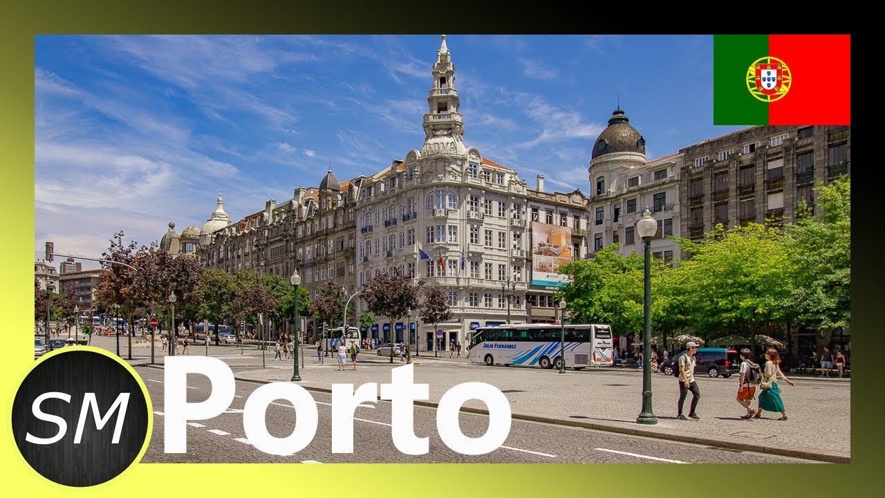 Discover Aliados Avenue with grand architecture.