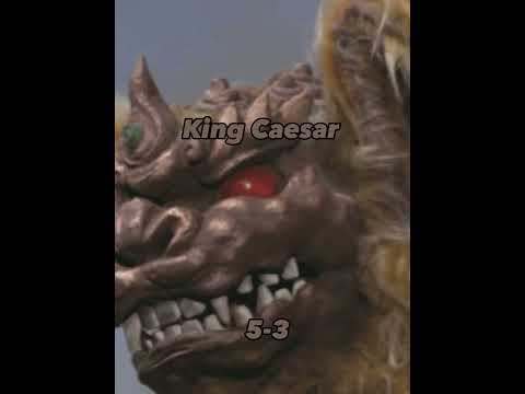 King Caesar vs Megalon ll#kaiju #battle