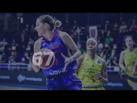 Highlights EuroLeague Women Sopron Basket vs. VBW Arka Gdynia