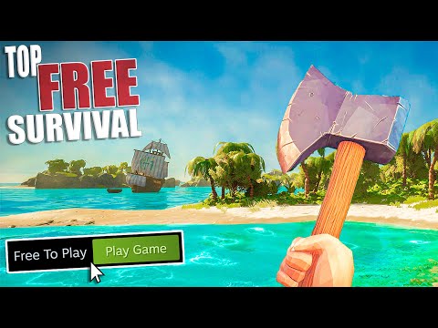 Top 10 FREE Open World Survival Games 2025 (NEW)