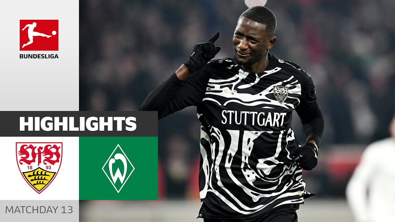 VfB Stuttgart vs Werder Bremen highlights