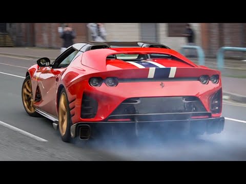 Best of Supercars leaving car meets from 2025 (Acceleration, Slides, Burnouts, revs)