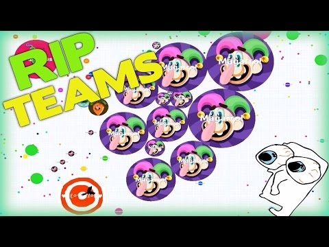 Agar.io - HOW TO DESTROY TEAMS IN AGARIO