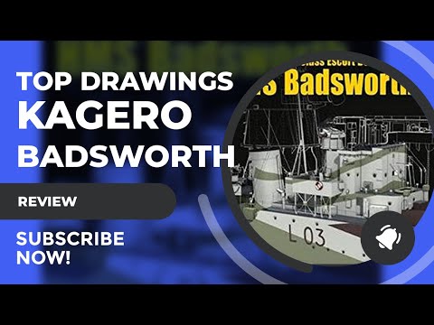 Read & Reviewed: Kagero TopDrawings #69 HMS Badsworth