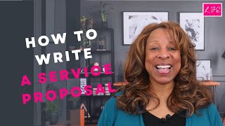 How To Write a Service Proposal