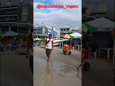 PLAYA CACHOEIRA🌞🏝️🌴🏖️#florianopolis #vacaciones #turismo #viajes #brasil