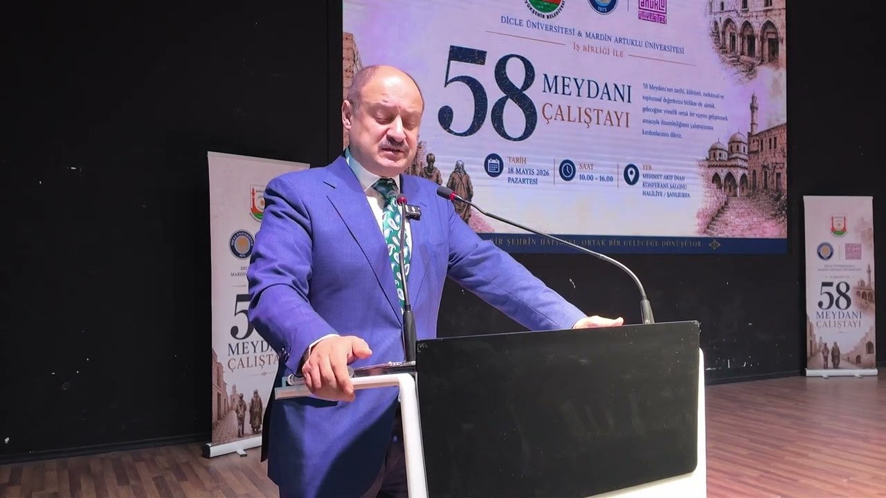 ŞANLIURFA’DA 58 MEYDANI ÇALIŞTAYI DÜZENLENDİ