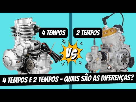 THE DIFFERENCES BETWEEN 4-STROKE AND 2-STROKE ENGINES!!