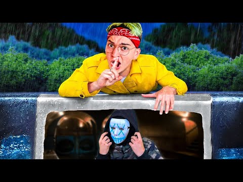 I followed the Masked Man from the Haunted Hotel and...😨