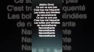Paroles &quot;Ce soir ne sors pas&quot; lacrim