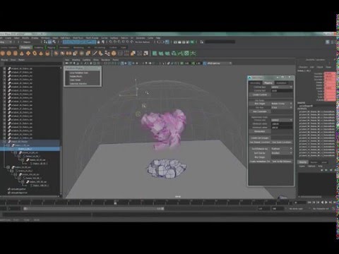Debris Tool Maya Python