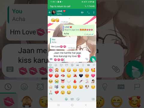 New lesbians romantic whatsap Chat at Night ||Lesbian girl Love Story 💞👭||Qb khan #lovestory