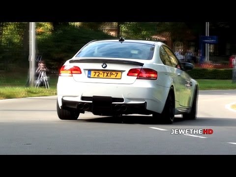 BMW Mosselman M3 E92 MSL POWERSLIDE and Sounds! (1080p Full HD)