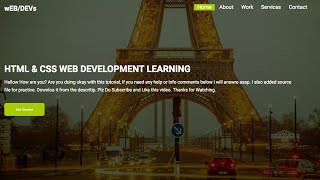 How to Create A Website Using HTML And CSS Step By Step | Simple & Easy
