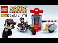Shadow the Hedgehog Escape Review! NEW LEGO Sonic the Hedgehog Set 76995