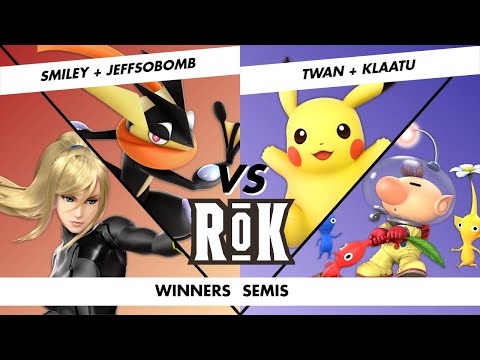 Revival of Kin #174 - Smiley(Greninja) + JEFFsoBOMB(ZSS) VS Twan(Pit/Pikachu) + Klaatu(Olimar/Plant)