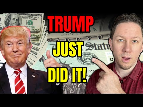 IT'S OFFICIAL Trump's Announcement Means Billions of Dollars for Americans