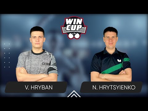 09:30 Vadym Hryban - Nazarii Hrytsyienko 23.10.2024 WINCUP Elite. TABLE 1
