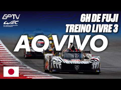 🔴6H DE FUJI AO VIVO E COM IMAGENS | TREINO LIVRE 3 FIA WEC 2026 | 6ª ETAPA