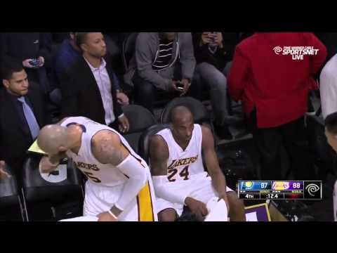 Il game winner di Kobe Bryant vs Indiana Pacers - 04/01/2015