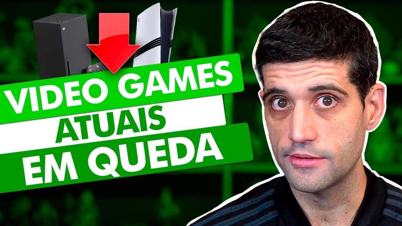 Vídeo games ATUAIS EM QUEDA, o que está ACONTECENDO?