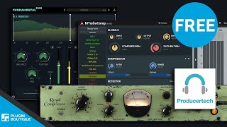 Video thumbnail for Free Plugins | Fundamental Bass, Royal Compressor, MTurboCompLE, Producer Tech Course by Plugin Boutique
