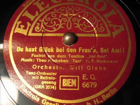 Will Glahe / Schuricke - ( 4 / 5 ) Bel ami (Electrola)