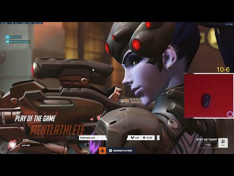 POTG! TOP 500 WIDOWMAKER IN COMPETITIVE - GALE WIDOWMAKER + CASSIDY GAMEPLAY SEASON 4