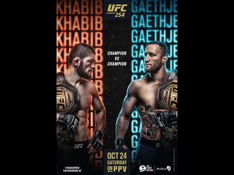UFC 254 Countdown Khabib vs Gaethje
