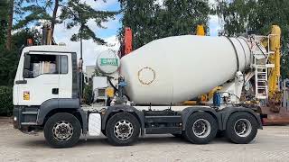 MAN TGA 32.360 9m3 concrete mixer truck for sale - Image 4 | Machineryline MAN TGA 32.360 9m3 concrete mixer truck | Image 4 - Machineryline