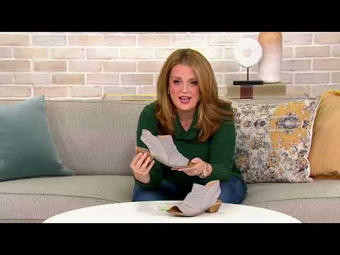 Miz Mooz Leather Heeled Sandals - Cailey on QVC