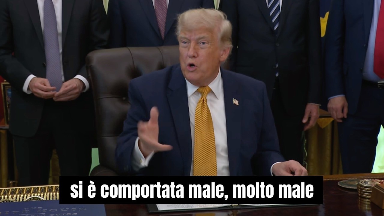 DONALD TRUMP ATTACCA ANCORA GIORGIA MELONI: "L'ITALIA SI È COMPORTATA MALE, MOLTO MALE"