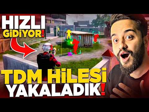 HİLE SİSTEMİNDE TDM ve HIZLI GİTME HİLESİ YAKALADIK! PUBG Mobile