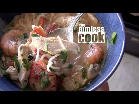 Thai Spicy Sour Soup -  Tom Yum Goong Recipe