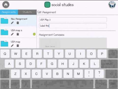 How to create an assignment