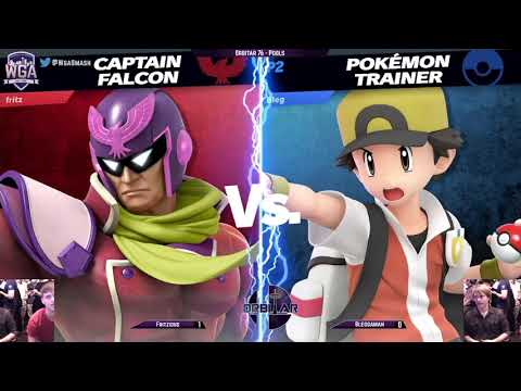 Fritzious (Captain Falcon) vs. Bleggaman (Charizard) - Orbitar 76 - Pools