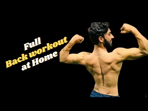 Intense Full Back Workout at Home | Sculpt and Strengthen Your Back Muscles | No Equipment Needed