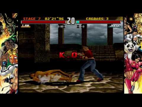 Tekken 3 MAME (Law playthrough)