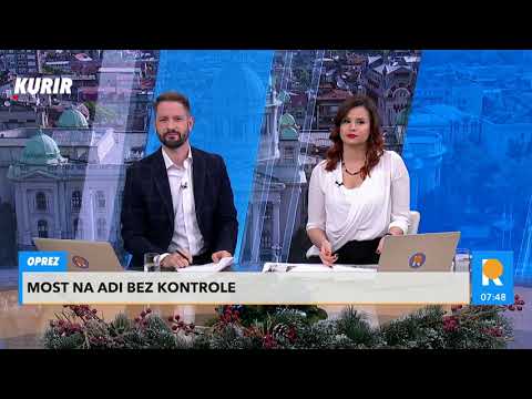 JUTJUBER SE POPEO NA VRH MOSTA NA ADI: Javnost šokirana