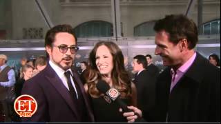 Robert Downey Jr & Susan says Tony Stark is annnoying but very Sexy!