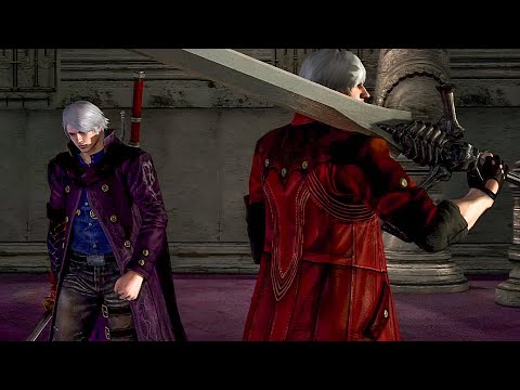 Dante Meets Nero For First Time Scene - Devil May Cry