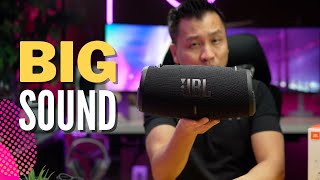 Video thumbnail for YOU HAVE TO LISTEN 🎧 TO THIS! - JBL Xtreme 3 Bluetooth Speaker by Tech By Leon